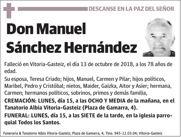 Manuel Sánchez Hernández