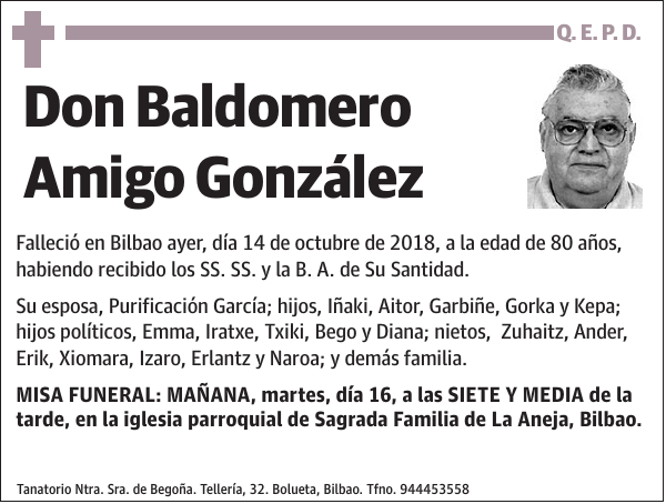 Baldomero Amigo González