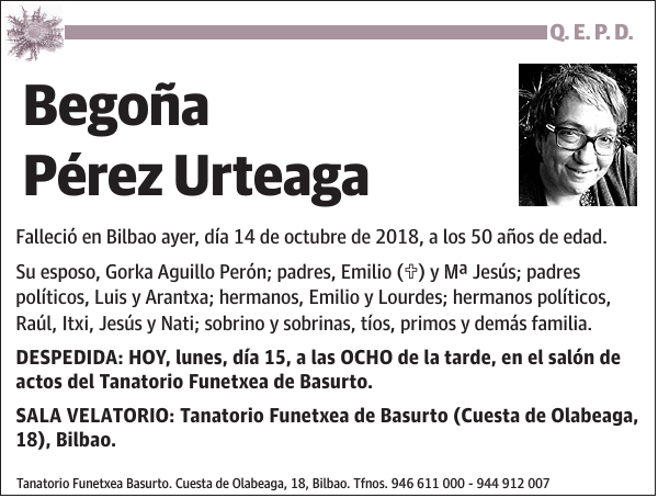 Begoña Pérez Urteaga