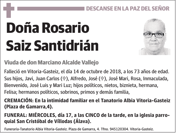 Rosario Saiz Santidrián