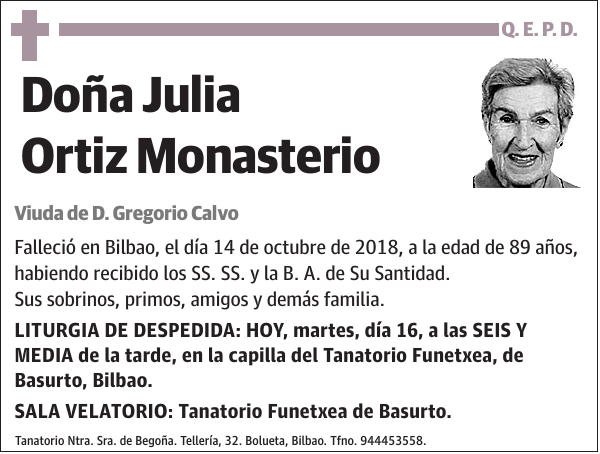 Julia Ortiz Monasterio