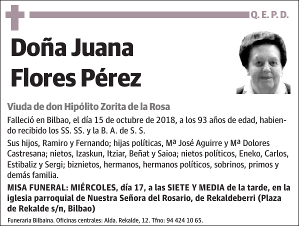 Juana Flores Pérez