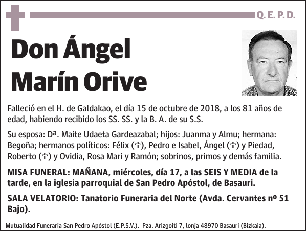 Ángel Marín Orive