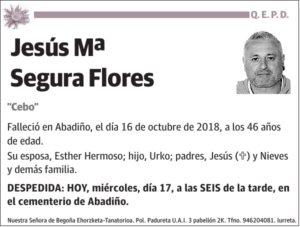 Jesús Mª Segura Flores