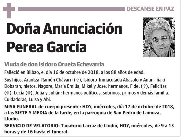 Anunciación Perea García