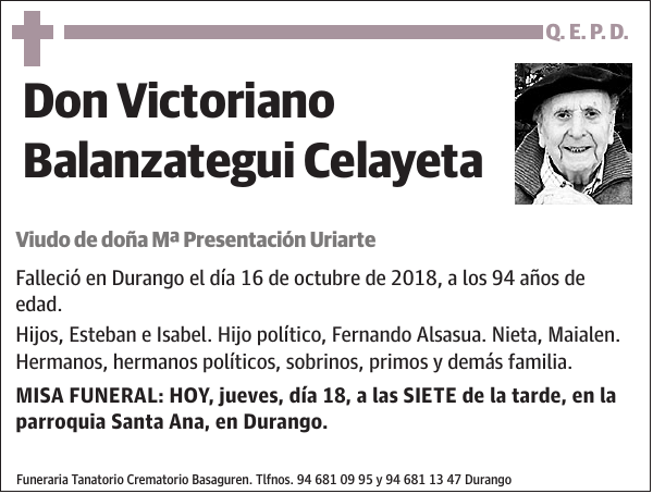 Victoriano Balanzategui Celayeta