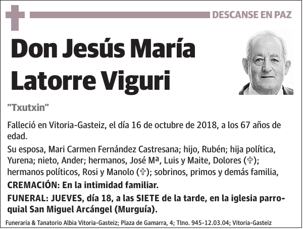 Jesús María Latorre Viguri