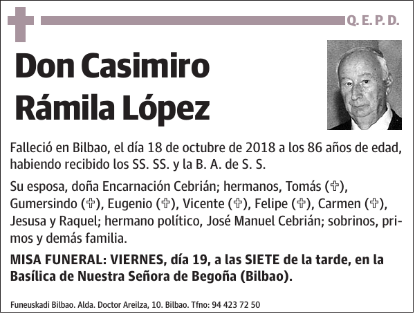 Casimiro Rámila López