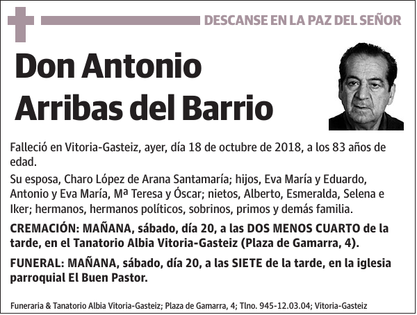 Antonio Arribas del Barrio