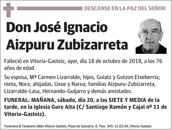 José Ignacio Aizpuru Zubizarreta