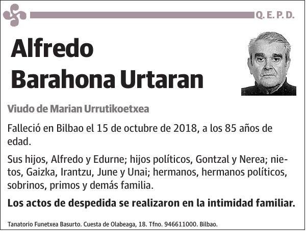 Alfredo Barahona Urtaran