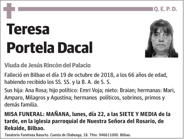 Teresa Portela Dacal