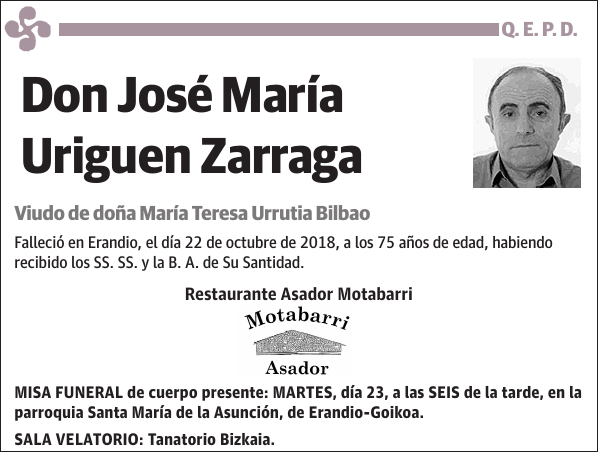 José María Uriguen Zarraga