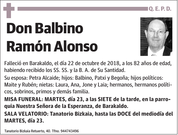 Balbino Ramón Alonso