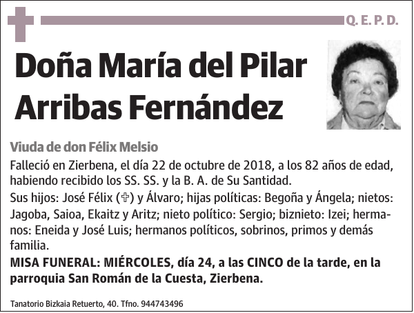 María del Pilar Arribas Fernández