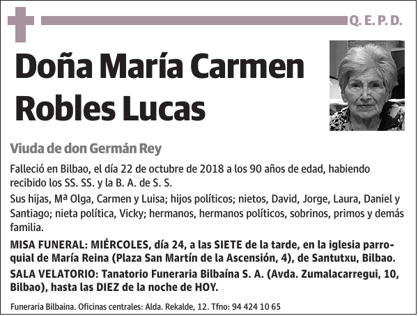 María Carmen Robles Lucas