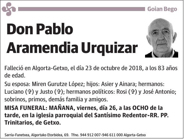 Pablo Aramendia Urquizar