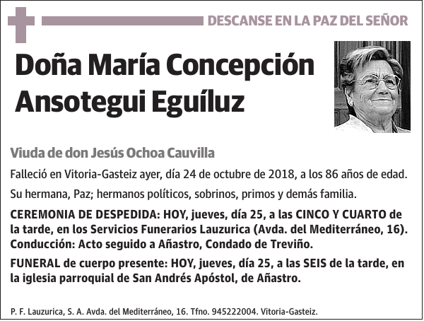 María Concepción Ansotegui Eguíluz