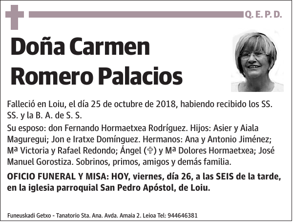 Carmen Romero Palacios