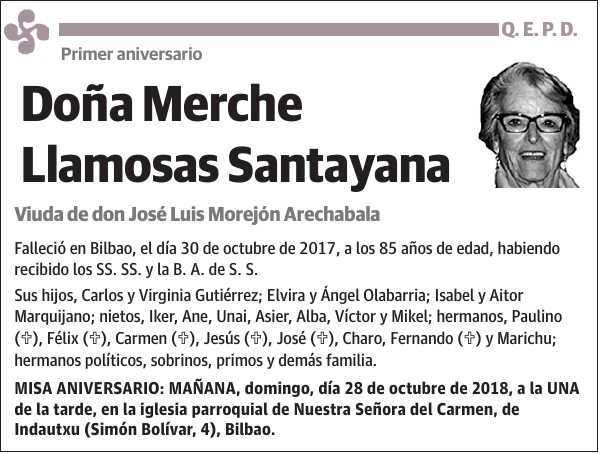 Merche Llamosas Santayana