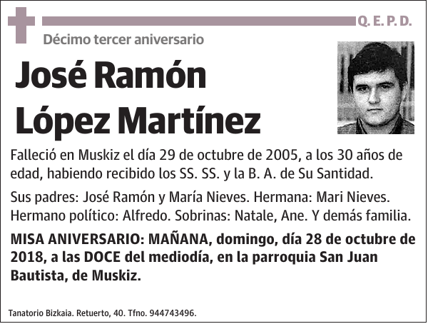 José Ramón López Martínez