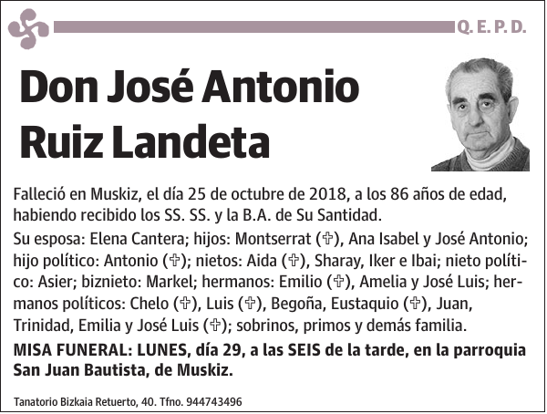 José Antonio Ruiz Landeta