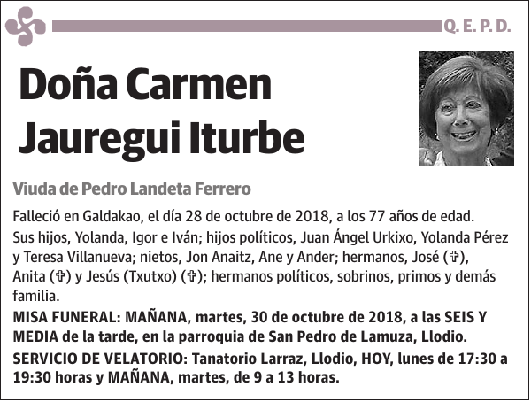 Carmen Jauregui Iturbe