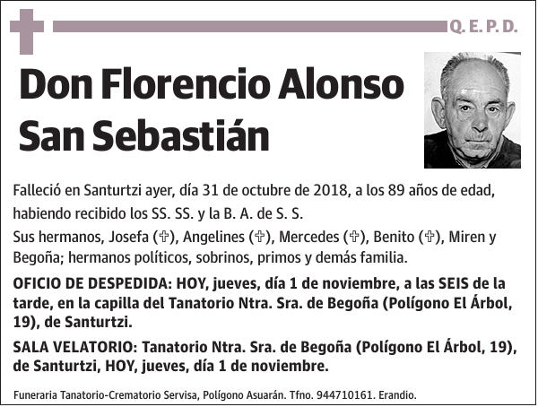 Florencio Alonso San Sebastián