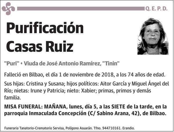 Purificación Casas Ruiz