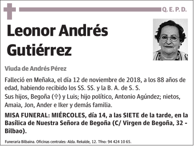 Leonor Andrés Gutiérrez