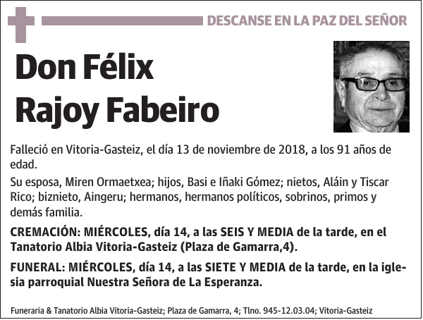 Félix Rajoy Fabeiro