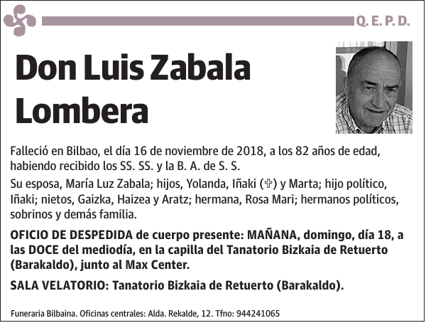 Luis Zabala Lombera