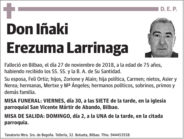 Iñaki Erezuma Larrinaga