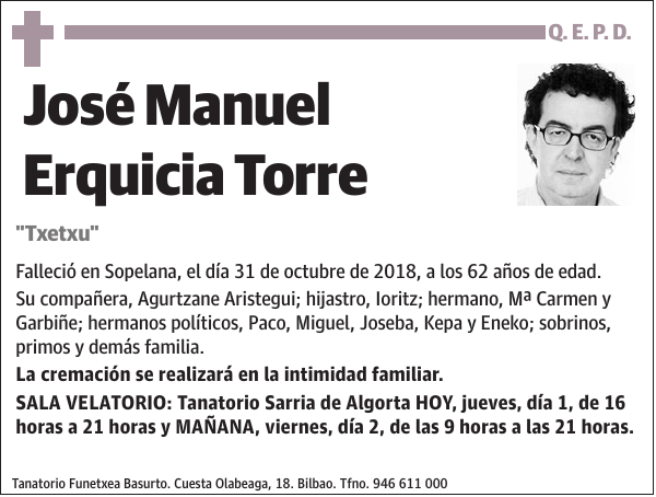 José Manuel Erquicia Torre