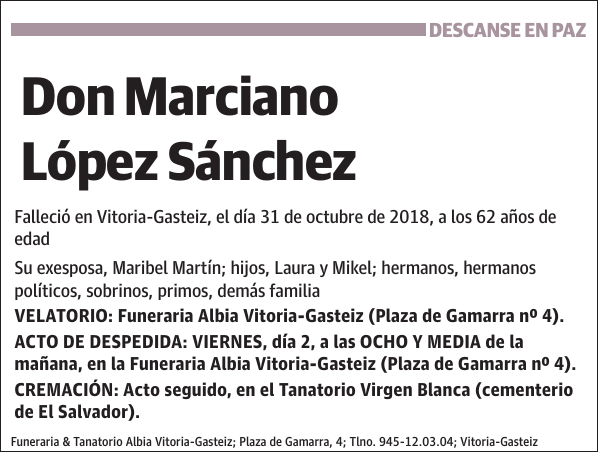 Marciano López Sánchez