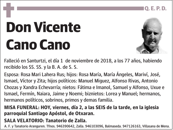 Vicente Cano Cano