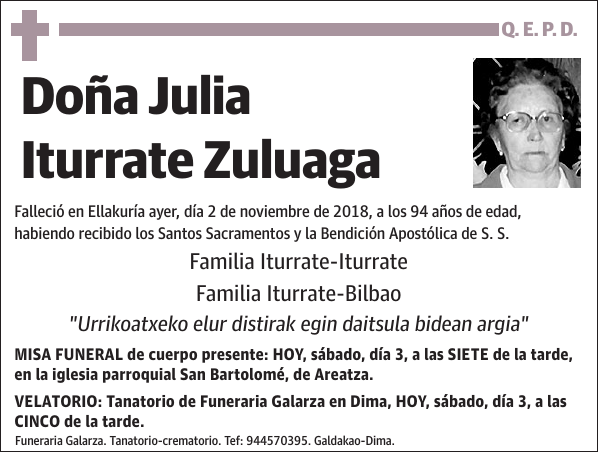 Julia Iturrate Zuluaga