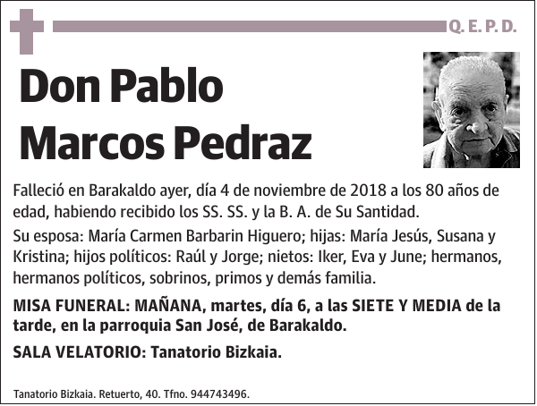 Pablo Marcos Pedraz