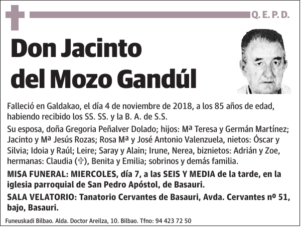 Jacinto del Mozo Gandúl