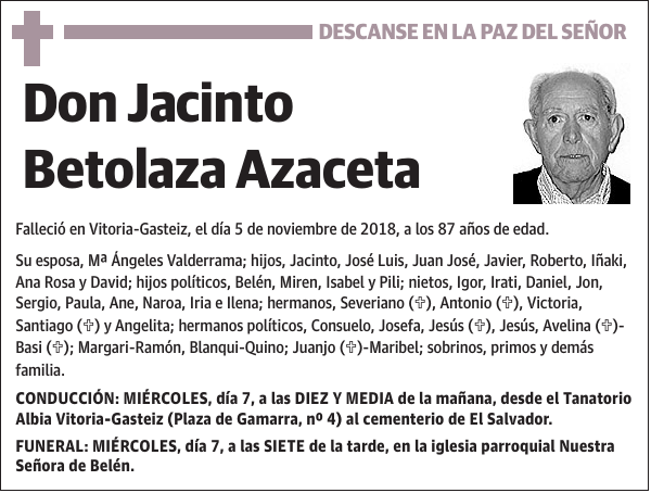 Jacinto Betolaza Azaceta