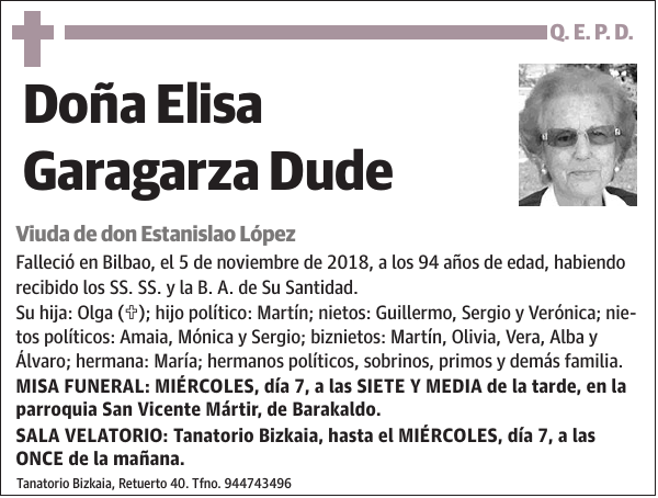 Elisa Garagarza Dude