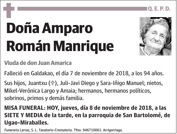 Amparo Román Manrique