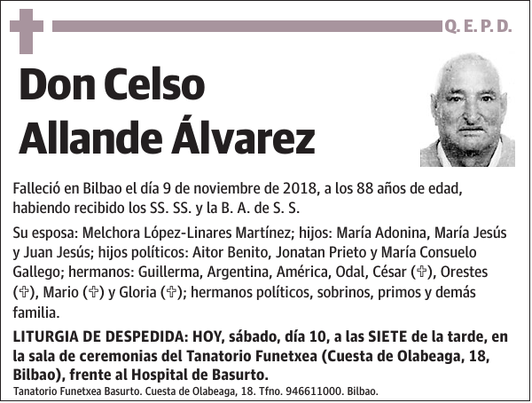 Celso Allande Álvarez