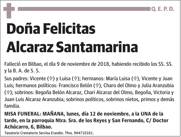 Felicitas Alcaraz Santamarina