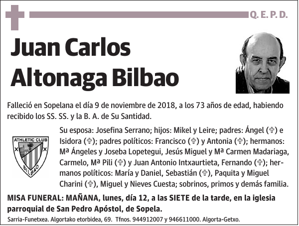 Juan Carlos Altonaga Bilbao