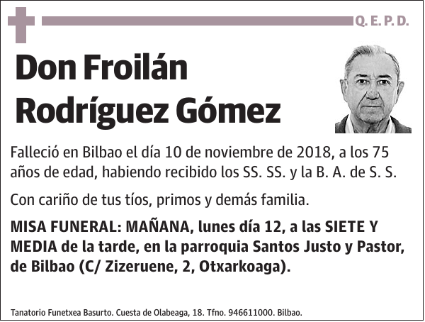 Froilán Rodríguez Gómez