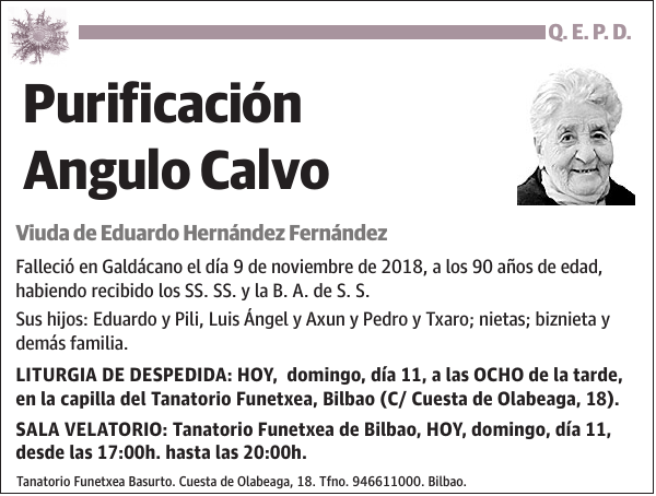 Purificación Angulo Calvo