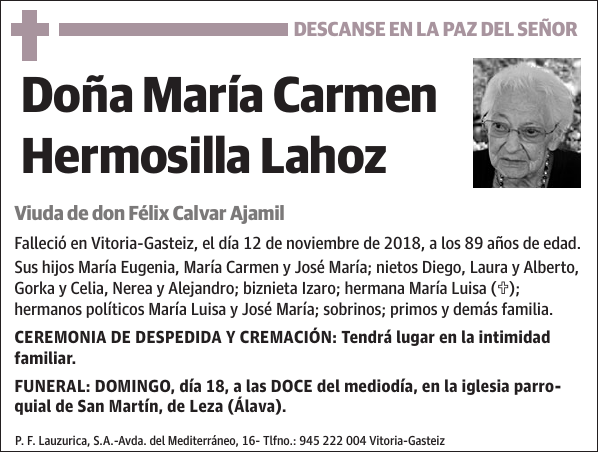 María Carmen Hermosilla Lahoz