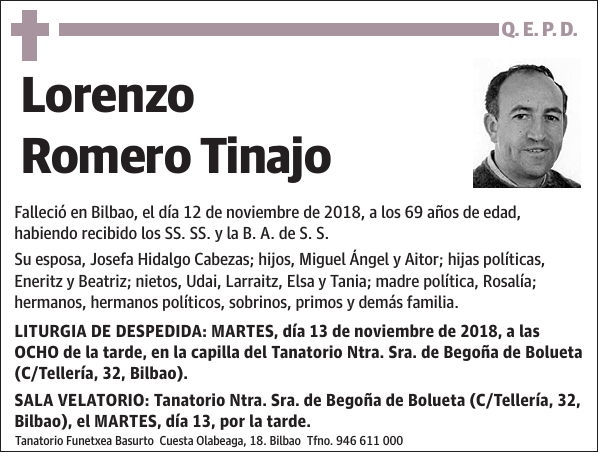 Lorenzo Romero Tinajo