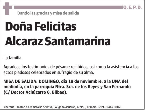 Felicitas Alcaraz Santamarina